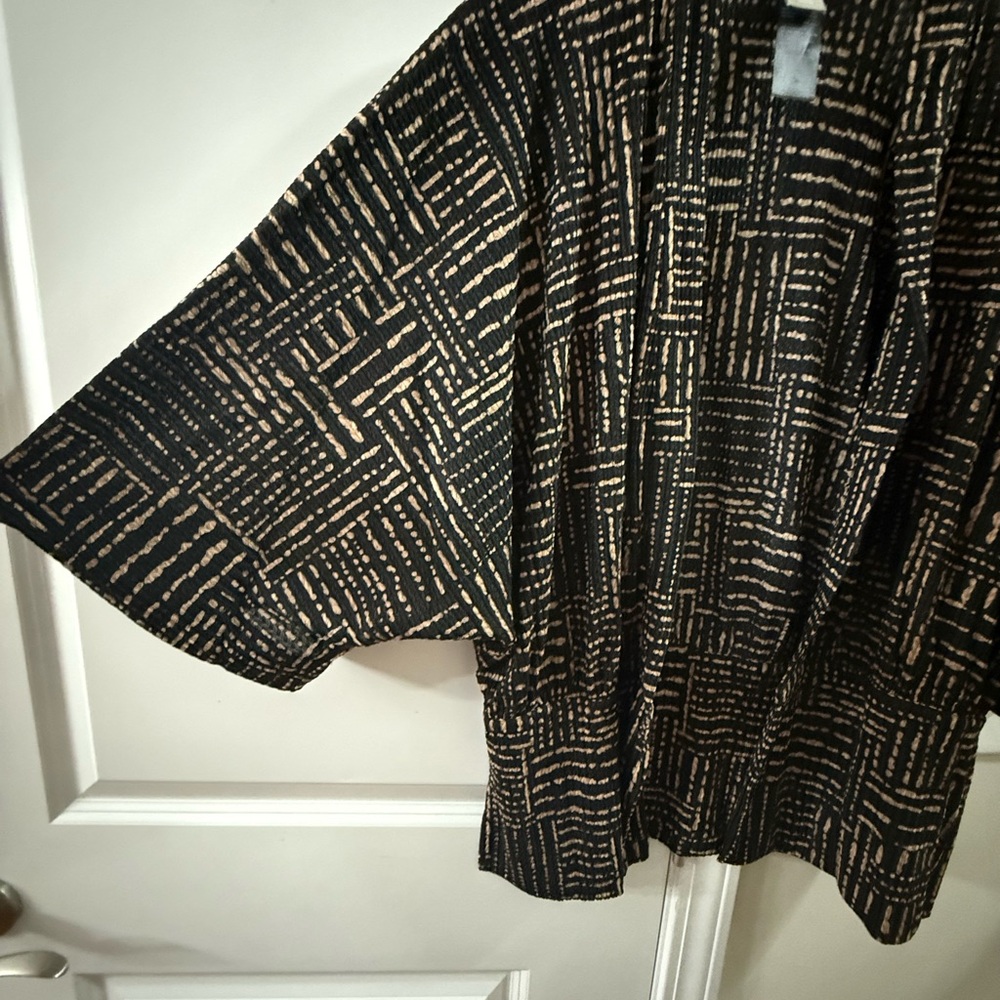 Chico's Travelers Open-front kimono duster- Worn Once!